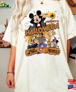 Mickey's Halloween Trick Or Treat Comfort Color Shirt Retro Spooky Season Sweatshirt Unisex 2 Mickeys Halloween Trick Or Treat Comfort Color Shirt Retro Spooky Season Sweatshirt Unisex 3