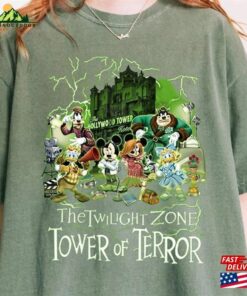 Mickeys Not So Scary Comfort Color Shirt The Twilight Zone Tower Of Terror Sweatshirt Ride Unisex Classic