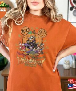 Mickey's Not So Scary Halloween 2023 Party Shirt And Minnie Family Unisex Classic 3 Mickeys Not So Scary Halloween 2023 Party Shirt And Minnie Family Unisex Classic 4