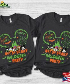 Mickey’s Not So Scary Halloween 2023 Shirt Disney Castle Sweatshirt Classic