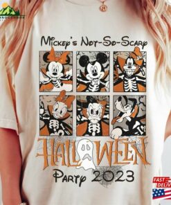 Mickey’s Not So Scary Halloween Party 2023 Comfort Colors Shirt And Friends Skeleton Sweatshirt T-Shirt Mickey’s Not So Scary Halloween Party 2023 Comfort Colors Shirt And Friends Skeleton Sweatshirt T-Shirt