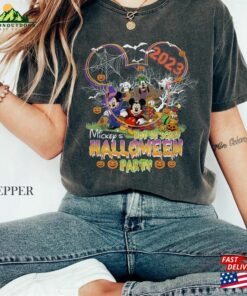 Mickey’s Not So Scary Halloween Party 2023 Comfort Colors Shirt Disney And Friends Classic T-Shirt