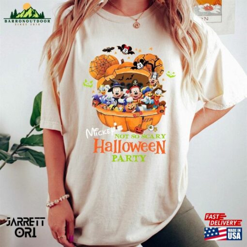 Mickey’s Not So Scary Halloween Party 2023 Comfort Colors Shirt Unisex Sweatshirt