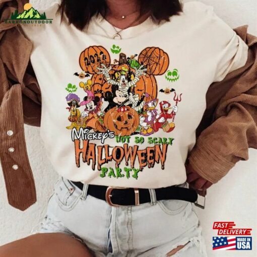 Mickey’s Not So Scary Halloween Party 2023 Shirt Disney Sweatshirt Classic