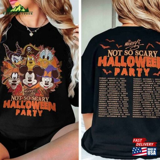 Mickey’s Not So Scary Halloween Party 2023 Shirt Disney Unisex T-Shirt