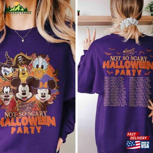 Mickey’s Not So Scary Halloween Party 2023 Shirt Disney Unisex T-Shirt