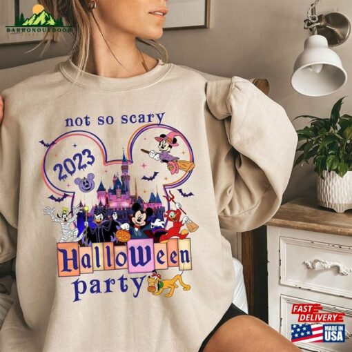 Mickey’s Not So Scary Halloween Party 2023 Shirt Disneyland Trip Matching Classic Hoodie