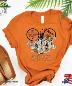 Mickey’s Not So Scary Halloween Party 2023 Shirts Friends Shirt Disney T-Shirt Unisex