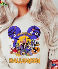 Mickey’s Not So Scary Halloween Party 2023 Sweatshirt And Minnie Shirt T-Shirt Unisex