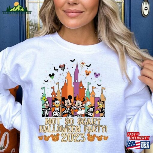 Mickey’s Not So Scary Halloween Party 2023 Sweatshirt Minnie Unisex