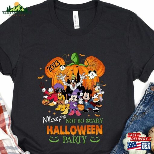 Mickey’s Not So Scary Halloween Party Shirt Disney Family Shirts Classic Hoodie