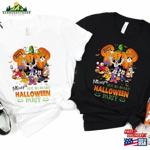 Mickey’s Not So Scary Halloween Party Shirt Disney Family Shirts Classic Hoodie