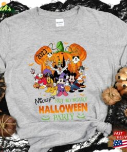 Mickeys Not So Scary Halloween Party Shirt Disney Family Shirts Classic Hoodie 4