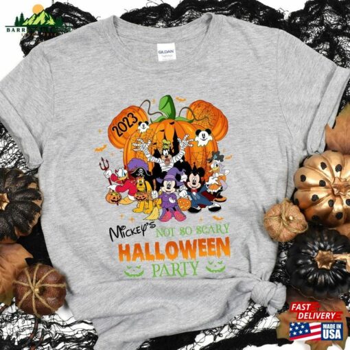 Mickey’s Not So Scary Halloween Party Shirt Disney Family Shirts Classic Hoodie