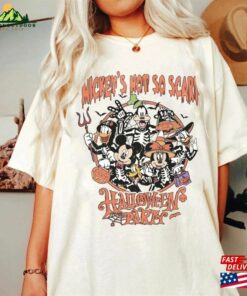 Mickey’s Not So Scary Halloween Party Shirt Disney Skeleton Unisex T-Shirt Mickey’s Not So Scary Halloween Party Shirt Disney Skeleton Unisex T-Shirt