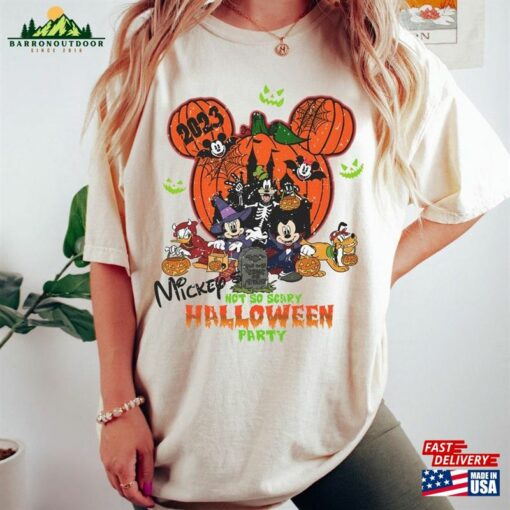 Mickey’s Not So Scary Halloween Party Shirts And Minnie Family Sweatshirt Unisex