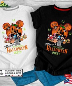 Mickey’s Not So Scary Halloween Party Shirts And Minnie Family T-Shirt Sweatshirt