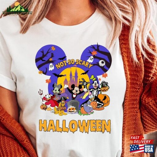 Mickey’s Not So Scary Halloween Party Shirts Disney Sweatshirt Unisex