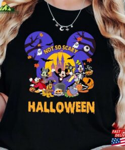 Mickey’s Not So Scary Halloween Party Shirts Disney Sweatshirt Unisex