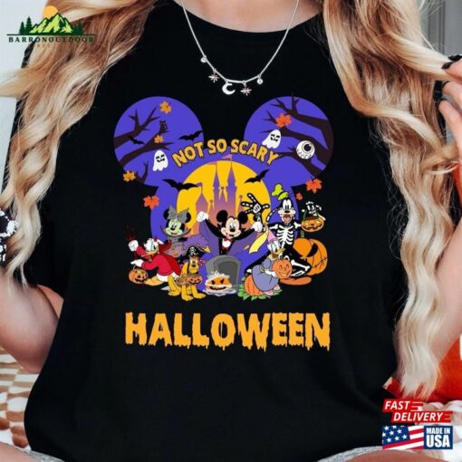 Mickey’s Not So Scary Halloween Party Shirts Disney Sweatshirt Unisex