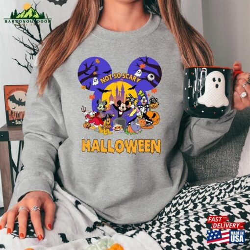 Mickey’s Not So Scary Halloween Party Sweatshirt Disney Hoodie