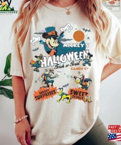 Mickey's Trick Or Treat Candy Co Halloween Party 2023 Shirt And Friends Tee Unisex T-Shirt 2 Mickeys Trick Or Treat Candy Co Halloween Party 2023 Shirt And Friends Tee Unisex T Shirt 3