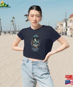 Midnight Shots Cropped Top Womens Flowy Tee Classic T Shirt 3