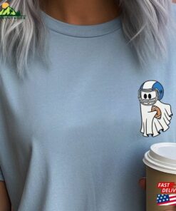 Minimalist Halloween T Shirt Trendy Football Sweatshirt T-Shirt