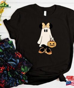 Minnie Ghost Halloween Comfort Color Shirt Retro Spooky Season T-Shirt Classic 2 Minnie Ghost Halloween Comfort Color Shirt Retro Spooky Season T Shirt Classic 3