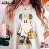 Minnie Ghost Halloween Comfort Color Shirt Vintage Spooky Season Mickey T-Shirt Classic