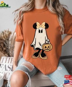 Minnie Ghost Halloween Comfort Colors Shirt Retro Spooky Season Mickey Classic T-Shirt Minnie Ghost Halloween Comfort Colors Shirt Retro Spooky Season Mickey Classic T-Shirt