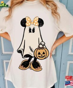 Minnie Ghost Halloween Comfort Colors Shirt Retro Spooky Season Mickey Classic T-Shirt 2 Minnie Ghost Halloween Comfort Colors Shirt Retro Spooky Season Mickey Classic T Shirt 3