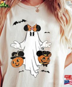 Minnie Ghost Halloween Comfort Colors Shirt Spooky Season Mickey T-Shirt Sweatshirt Minnie Ghost Halloween Comfort Colors Shirt Spooky Season Mickey T-Shirt Sweatshirt