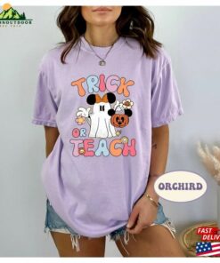 Minnie Ghost Halloween Shirt Disney Watercolor Castle Classic Sweatshirt Minnie Ghost Halloween Shirt Disney Watercolor Castle Classic Sweatshirt