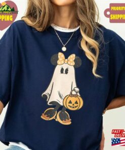 Minnie Ghost Halloween T-Shirt Vintage Spooky Season Shirt Mickey Classic Hoodie Minnie Ghost Halloween T-Shirt Vintage Spooky Season Shirt Mickey Classic Hoodie