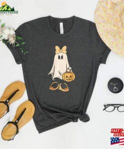 Minnie Ghost Halloween T-Shirt Vintage Spooky Season Shirt Mickey Classic Hoodie