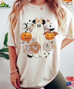 Minnie Ghost Spooky Season Comfort Colors® Shirt Boo Halloween Pumpkin Sweatshirt Classic Minnie Ghost Spooky Season Comfort Colors® Shirt Boo Halloween Pumpkin Sweatshirt Classic