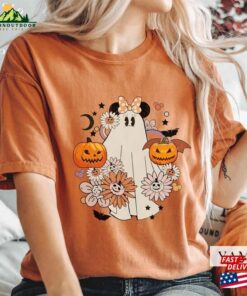Minnie Ghost Spooky Season Comfort Colors® Shirt Boo Halloween Pumpkin Sweatshirt Classic