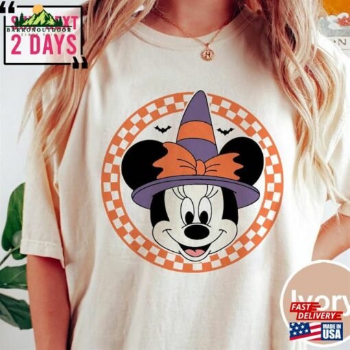 Minnie Halloween Comfort Colors Shirt Tee Disney Woman Classic T-Shirt