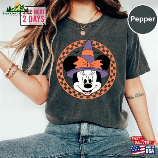 Minnie Halloween Comfort Colors Shirt Tee Disney Woman Classic T-Shirt