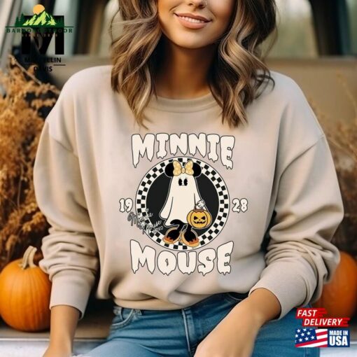 Minnie Halloween Shirt Ghost Est 1928 T-Shirt Unisex