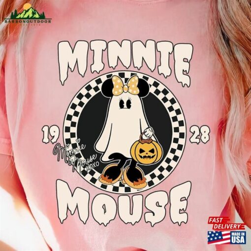 Minnie Halloween Shirt Ghost Est 1928 T-Shirt Unisex