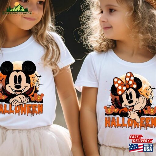 Minnie Mickey Halloween Shirt Unisex Classic