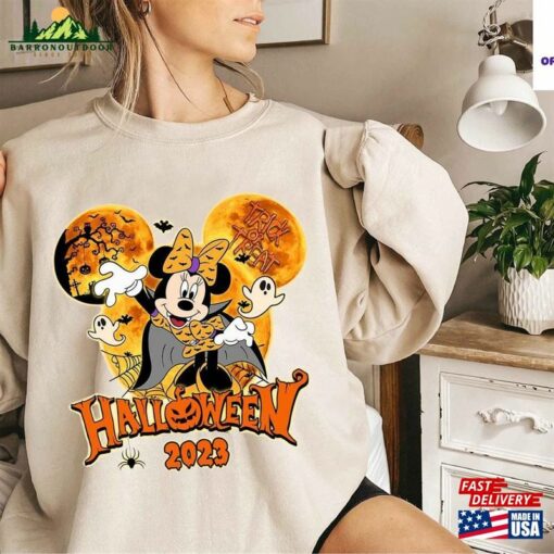 Minnie Mouse Halloween 2023 Comfort Colors® Shirt Classic Unisex