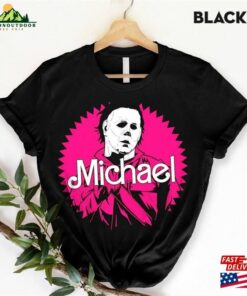 Mjchal Myer Horror Character X Barbie Halloween 2023 Shirt Unisex Sweatshirt