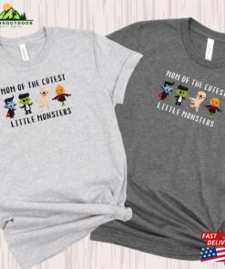 Mom Halloween Tee Shirt Monster Cuteness Crewneck Hoodie Unisex 3
