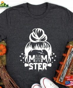 Momster Shirt Halloween For Mom Funny Hoodie Sweatshirt