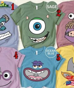 Monster Inc Shirt Family Shirts Disney Halloween Costume Sweatshirt T-Shirt Monster Inc Shirt Family Shirts Disney Halloween Costume Sweatshirt T-Shirt