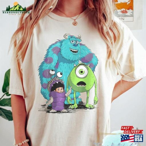 Monster Inc Shirt Monsters University Sulley And Mike Classic Hoodie