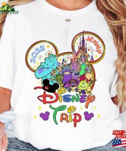 Monsters Inc Disneyland Trip Custom Shirt 2023 Family Matching Shirts Mike Wazowski Sweatshirt Unisex